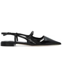 Jimmy Choo - Didi Slingback Flat Shoes - Lyst