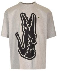 Comme des Garçons - X Lacoste Graphic Printed Crewneck T-shirt - Lyst