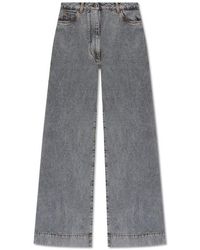 Etro - High-Waisted Wide Leg Jeans - Lyst