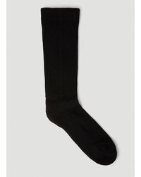 Rick Owens - Slogan Embroidered Socks - Lyst