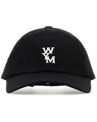 WOOYOUNGMI - Logo Embroidered Baseball Cap - Lyst