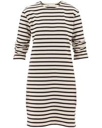 Tory Burch - "Striped Cotton Dress With Eight - Lyst