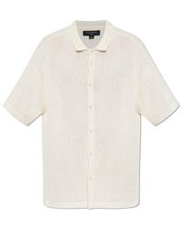 AllSaints - Munrose Knit Shirt - Lyst