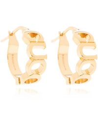 Gucci - Earrings With Logo, - Lyst