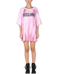 Moschino "art Theme" Dress - Pink