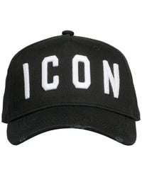 DSquared² - Icon Baseball Cap - Lyst