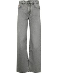 Jacob Cohen - Logo Patch Straight-Leg Jeans - Lyst
