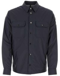 Moncler - Collared Button-up Jacket - Lyst