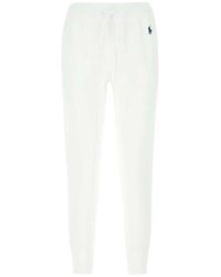 Polo Ralph Lauren - Logo Embroidered Drawstring Track Pants - Lyst