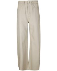 Marques'Almeida - Logo Patch Boyfriend Trousers - Lyst