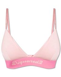DSquared² - Bra With Logo, - Lyst