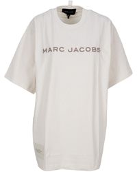 Marc Jacobs Logo Print Crewneck T-shirt - White