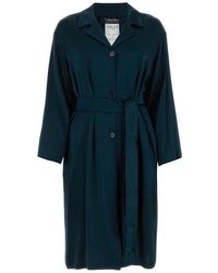 Max Mara - Single-breasted Belted Coat - Lyst