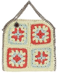 Stella McCartney - Falabella Crochet Chain-link Shoulder Bag - Lyst