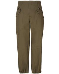 Loewe - Cotton Cargo Trousers - Lyst