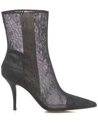 Pinko - Lace Ankle Boots - Lyst