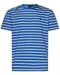 Polo Ralph Lauren - Polo Pony Embroidered Striped T-shirt - Lyst