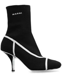 Marni - Heeled Ankle Heeled Boots - Lyst