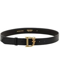 DSquared² - Belt With Logo - Lyst