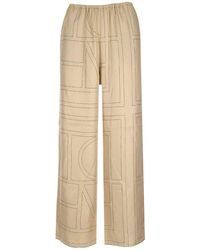 Totême - Monogram Pyjama Pants - Lyst