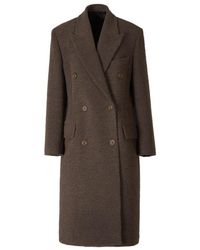 Acne Studios - Double-breasted Long Coat - Lyst