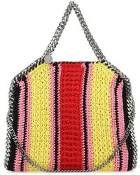 Stella McCartney - 'falabella' Crochet Tote Bag - Lyst