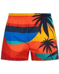 DSquared² - Summer Lovers Sunset Shorts - Lyst
