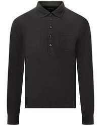 Tom Ford - Long-sleeved Polo Shirt - Lyst