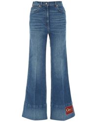 Gucci Wide-leg jeans for Women - Up to 42% off at Lyst.com