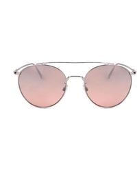 Bally - Round Frame Sunglasses - Lyst