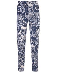 Etro - Jogging Trousers With Paisley Bandana Print - Lyst