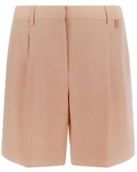 Burberry - Logo Detailed Tailored Shorts - Lyst