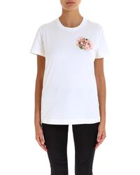 Moncler Genius Moncler X Simone Rocha Floral Detail T-shirt - White