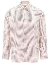PT Torino - Polka-dot Printed Long-sleeved Buttoned Shirt - Lyst