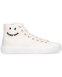 Paul Smith - Logo Embroidered Lace-up Sneakers - Lyst