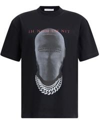 ih nom uh nit - Mask-Printed Crewneck T-Shirt - Lyst