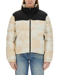 The North Face - Down Jacket With Logo - Lyst
