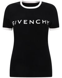 Givenchy - Classic Logo Collar T-Shirt For - Lyst