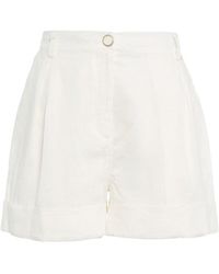 Liu Jo - Turn-Up Hem Shorts - Lyst