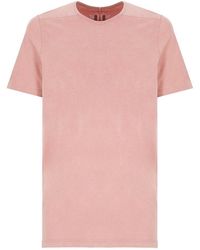Rick Owens - T-shirts And Polos Pink - Lyst