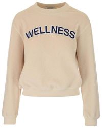 Sporty & Rich - Sherpa Wellness Crewneck Sweatshirt - Lyst