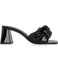 BY FAR - Lamar Patent Leather Mules - Lyst