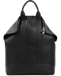 Alexander McQueen De Manta Backpack Bag - Black