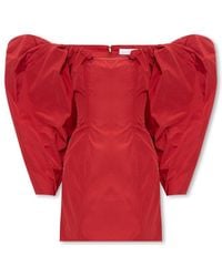 Jacquemus - ‘Taffetas’ Dress With Puff Sleeves - Lyst