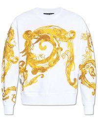 Versace - Printed Sweatshirt, - Lyst