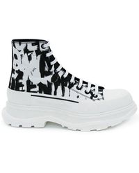 Alexander McQueen - Tread Slick Ankle Boots - Lyst