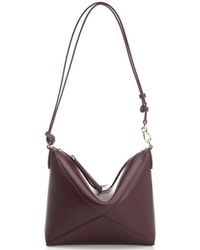 Loewe - Puzzle Fold Logo Embossed Pouch Bag - Lyst