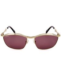 Lanvin - Rectangle Frame Sunglasses - Lyst