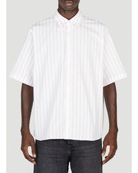 Acne Studios - Striped Button-up Shirt - Lyst