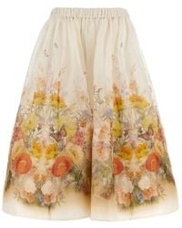 Zimmermann - 'Tranquillity' Skirt - Lyst